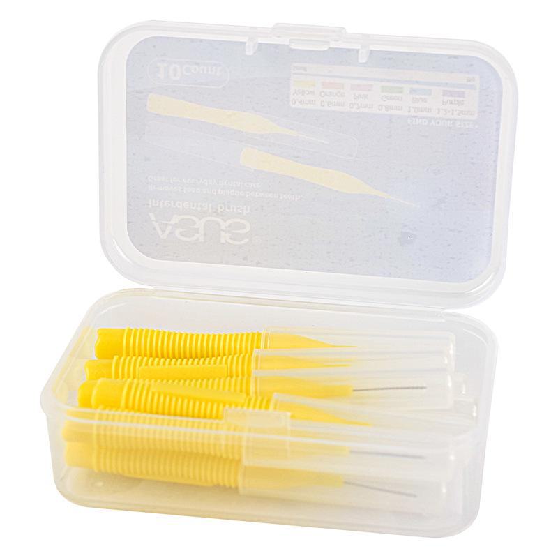 ASUS Aisel Orthodontic Interdental Brush - Straight Type for Gap Cleaning and Teeth Correction