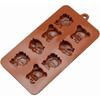 Tier-Serie - Silikonformen für Muffins, Cupcakes, Schokolade, Pudding und Gelee