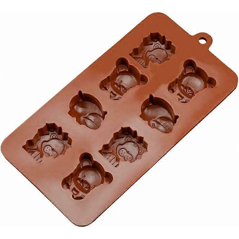 Tier-Serie - Silikonformen für Muffins, Cupcakes, Schokolade, Pudding und Gelee