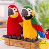Creative Cute Macaw Parrot Plush Toy - Funny Bird Doll & Children's Birthday Gift