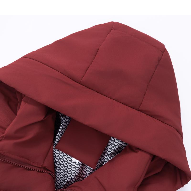 Fashion Woman Long Coat Winter Jackets Hooded Elegant Loose Thick Warm Plus Size Women's Parkas