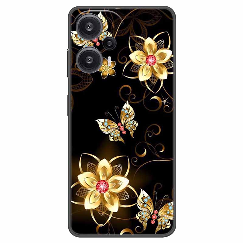 For POCO F5 5G Case POCOF5 Cover Bumper On For Xiaomi Poco F5 5G TPU Soft Silicone Back Cover Poco F 5 2023 Cases Coque Fundas