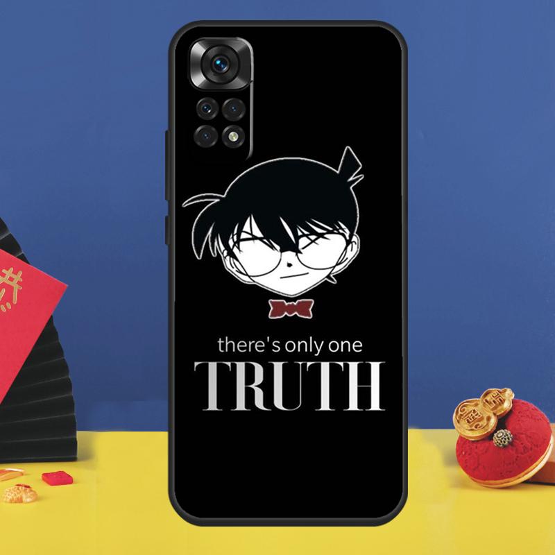 Detective Conan Case For Xiaomi Redmi Note 11 10 12 8 9 Pro 8T 9S 10S 11S Redmi 10 10A 10C 9 12C 9C Cover