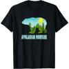 Appalachian Mountains Bear Trees Sun T-Shirt
