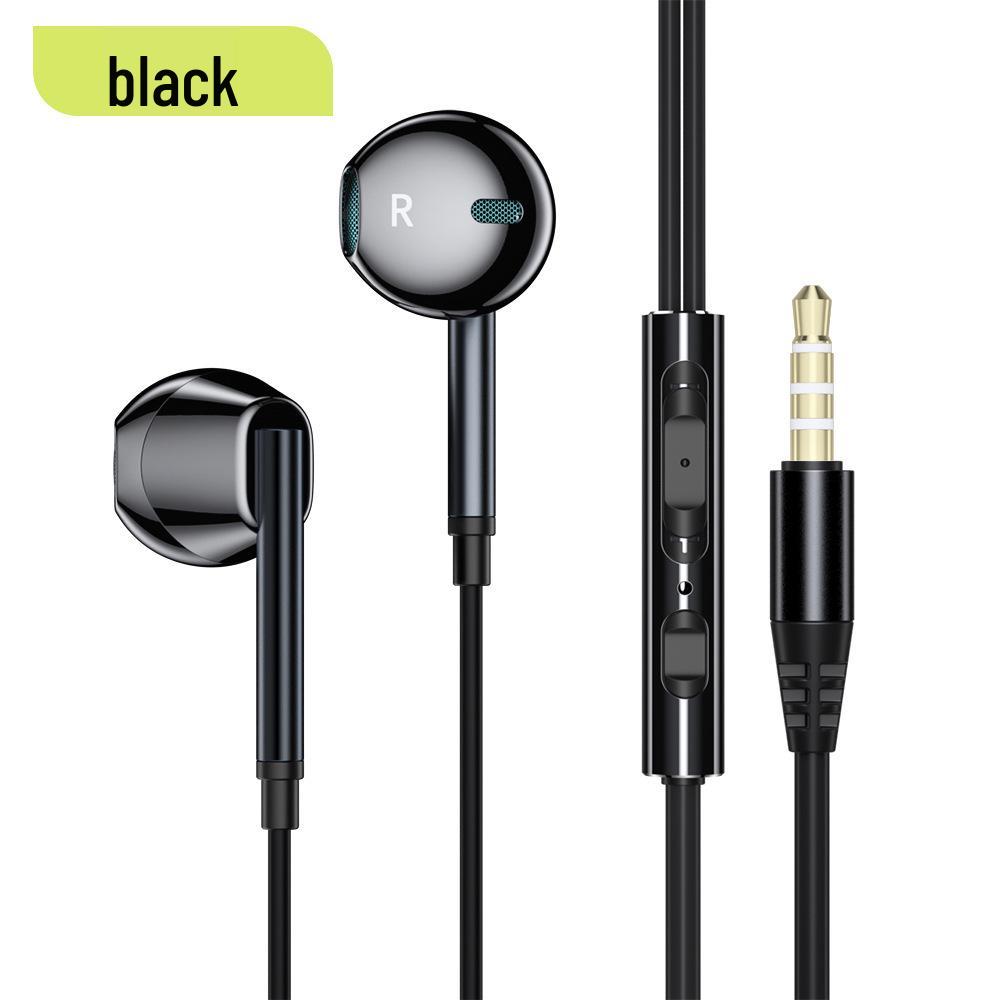 In-Ear Gaming Headset with 3.5mm Jack for Apple and Android, Wired Sports Earbuds