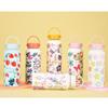 2025 New Model 1L Large Capacity Thermos Cup with Wide Mouth, Portable Handle, Sports Water Bottle, Outdoor Printed Water Cup for Women
