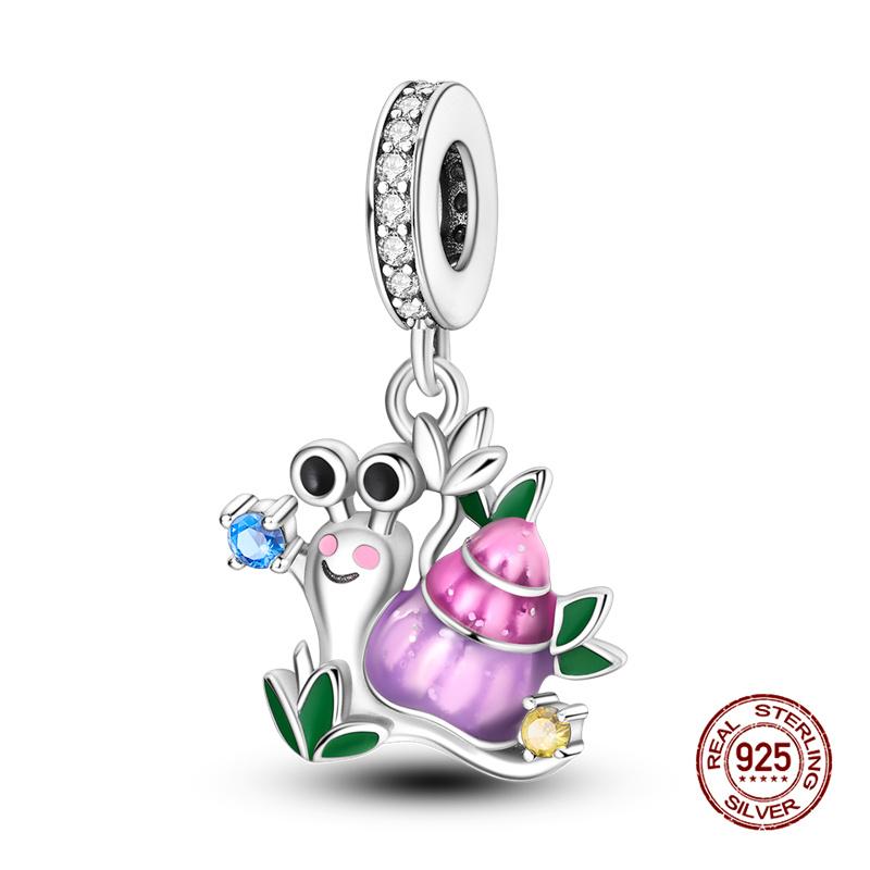 Original Charm Copper Chameleon & Kitten Charms Beads Fit 3Mm Original Bracelet For Women Diy Fashion Jewelry Gift