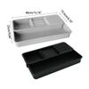 Expandable Knife Organizer Adjustable Compact Flatware Cutlery Tray Kitchen Drawer Knife Block for Cooking Utensils