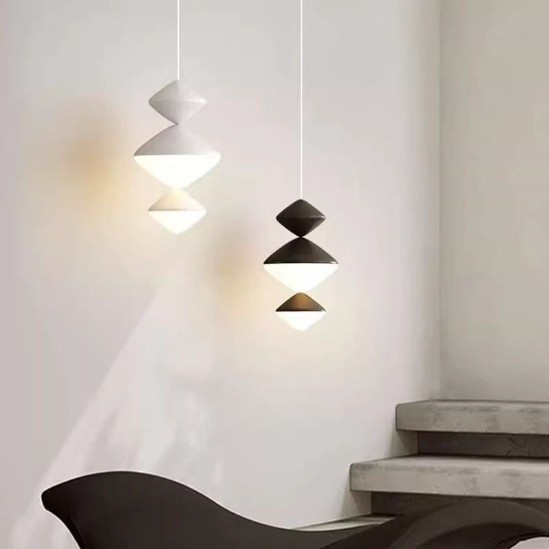 Modern minimalist LED pendant lights bedroom bedside study wall lamp living room sofa background wall indoor lighting fixture