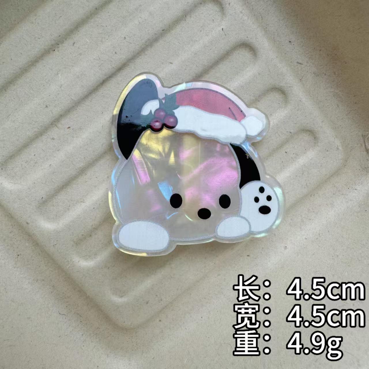 

Sanrio Christmas Cartoon Kitty Hair Clips: Sweet, Cute Bang & Side Hairpins for Women & Students