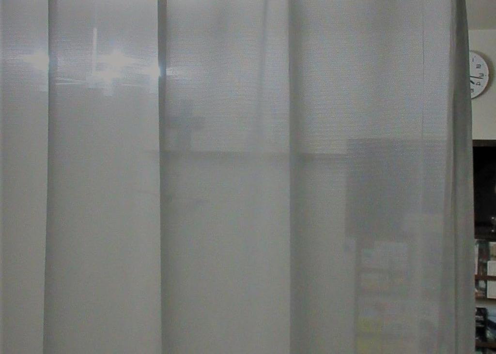 In Mirror Lace Cafe Curtain 140cm X Length [Made Japan] Flame-retardant UV-cut (M-127) Off-white (Width 110cm)