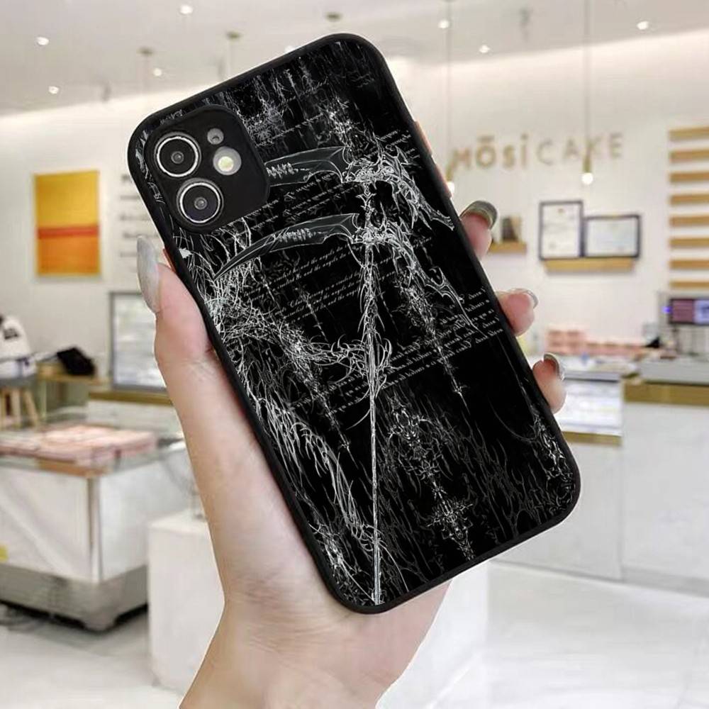 Gothic Coquette Cybersigilism Phone Case For IPhone 16 15 14 X XR XS 7 8 Plus 11 12 13 Pro MAX 13mini Matte Shockproof Case