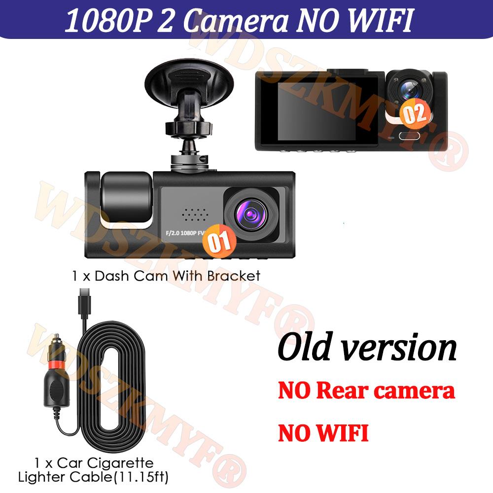 

New Car Dvr 1080P Dash Cam for Car WIFI APP Control Recorder Video 2/3 Channel Front and Rear View Car Camera for Car Assecories NONE