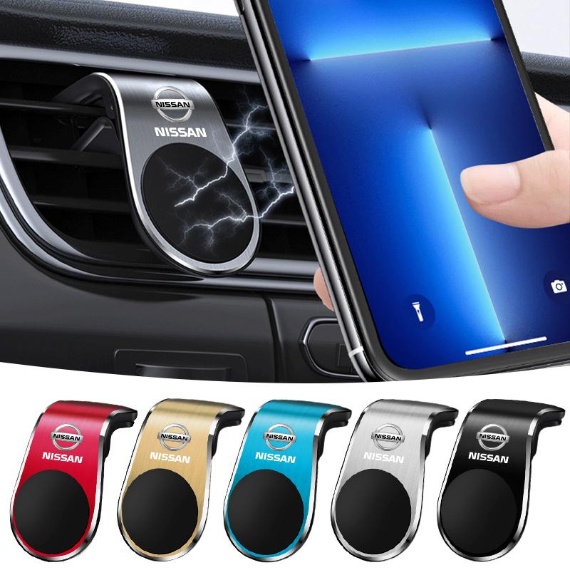 Metall Magnetischer Auto Handyhalter Für Nissan Sentra Altima Versa Bluebird Sunny Maxima X-Trail Pathfinder Murano Armada Kicks GT-R Quest