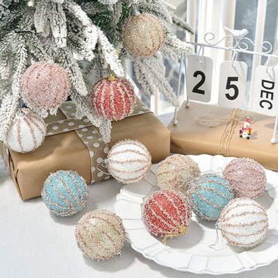 8cm Delicate Shatterproof Holiday Christmas Pendant Lightweight Party Supplies