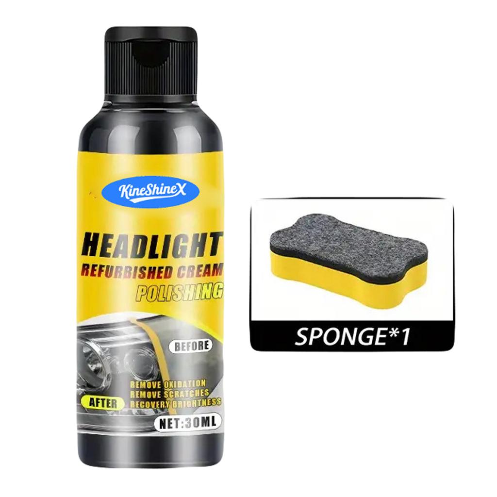 Headlight Restoration Fluid Automotive Headlight Oxidation Yellowing Scratches Blurring Enhancement