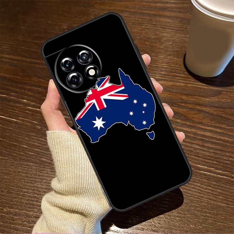 Australia Flag For OnePlus 15R 13 12 11 9 Pro 12R 13R 10T 13T Case For OnePlus Nord 5 CE 2 3 4 Lite N20 N30