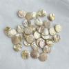 20Pcs, Natural Shell Beads with Holes, Bohemian Handcrafted Round Loose Beads, 2cm, for DIY Necklace Pendants, Jewellery Making, and Festive Crafts