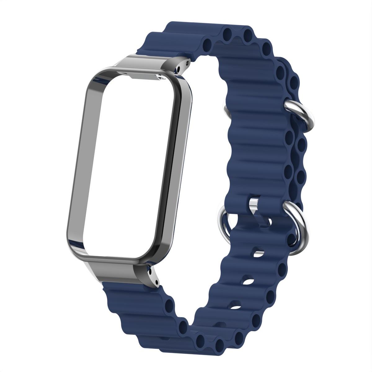 

Для Xiaomi Smart Band 9 Active Watch Band Bracelet for Redmi band 3 Wrist Replace Replacement Accessories темно-синього кольору