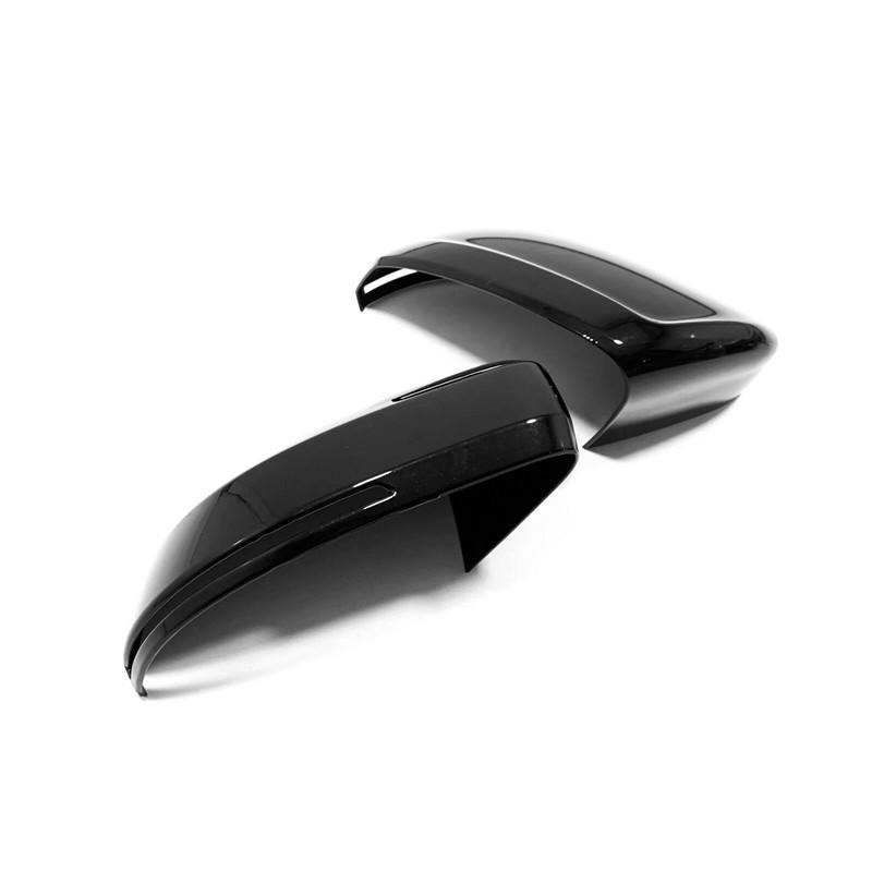 Tiguan 17-24 L Rearview Mirror Cover Kit: Fuel Tank Cap, Fog Lights, Rear Wiper, Front Bar Trim.