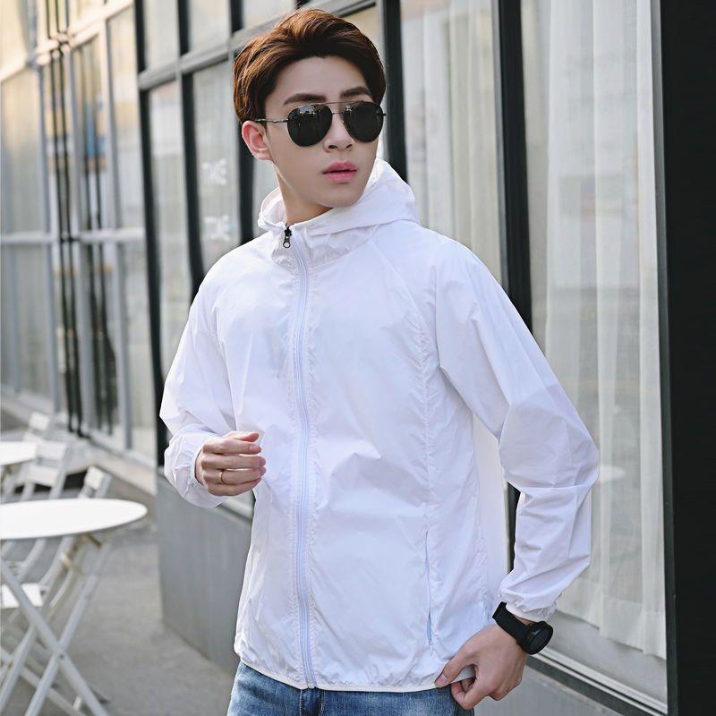 

Мужская легкая дышащая куртка с защитой от ультрафиолета для активного отдыха на весну/лето 6XL for 100-110 kg