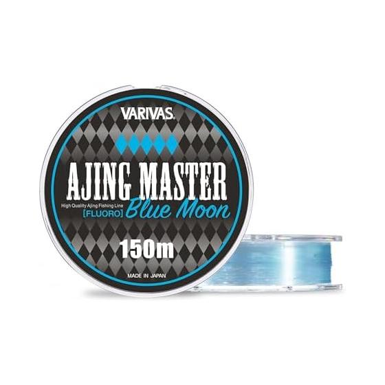 VARIVAS Ajing Master Fluorocarbon Blue Moon 150m