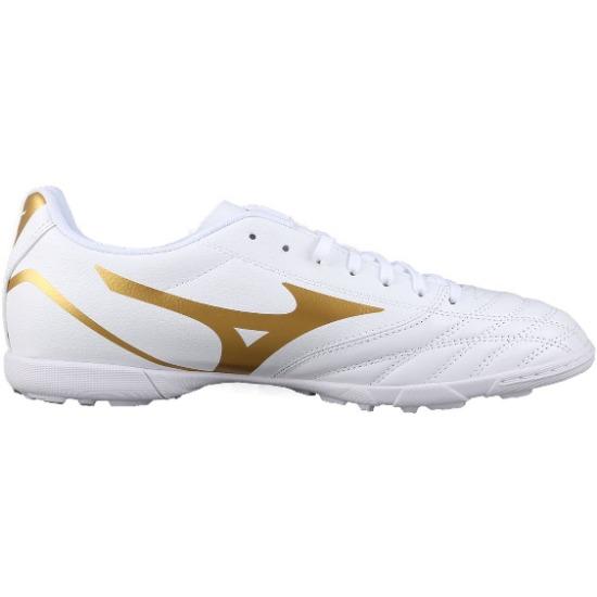 Mizuno Folgado Pro Kl As Mid-Range Studs Tf (Rubber Studs) Slip-Resistant Durable Soccer Shoes Men Soccer Shoes White Platinum P1GD239307