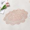 Dining Table Placemat Handmade Kitchen Mat Oval Multipurpose for Farmhouse