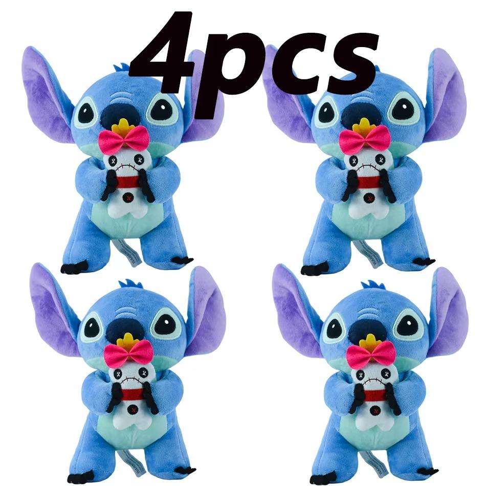 New 12Cm 20Cm 25Cm Stitch Stuffed Plush Models Cartoon Stuffed Plush Dolls Anime Plush Baby Toys Kawaii Kids Birthday Gift