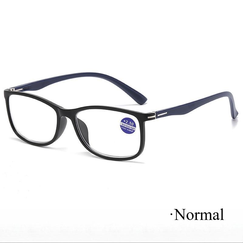 Advanced Multifocal Presbyopia Glasses for Men Business Style Anti Blue Light Glasses Suitable for Both Near and Far Use