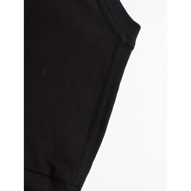 European sizes Streetwear T-Shirt with "No Guts No Glory" & Print - Spike-Headed Red-Eye Skull Graphic, Digital Sublimation Tee for Hip-Hop Style,