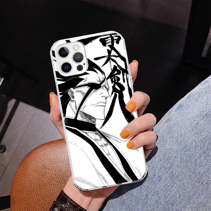 Bleach Zaraki Kenpachi Phone Case For iPhone 17 Air 16 Pro Max 16E 15 + 14 Plus 11 12 13 Mini 7 8 SE Gift Print Cover Fundas 17