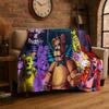 Classic F-FNAF Horror Game Soft Plush Blanket,Flannel Throw Blanket for Living Room Bedroom Bed Sofa Cover Picnic Office Gift
