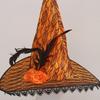 Witch Hat Roses Decoration Hat Carnivals Masquerades Hat Women's Halloween Hat Costume Accessory