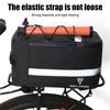 Portable Bicycle Rear Camel Bag Waterproof Bicycle Piggyback Bag Multifunctional Luggage Carrier Bag for Bike Cycling Equipment