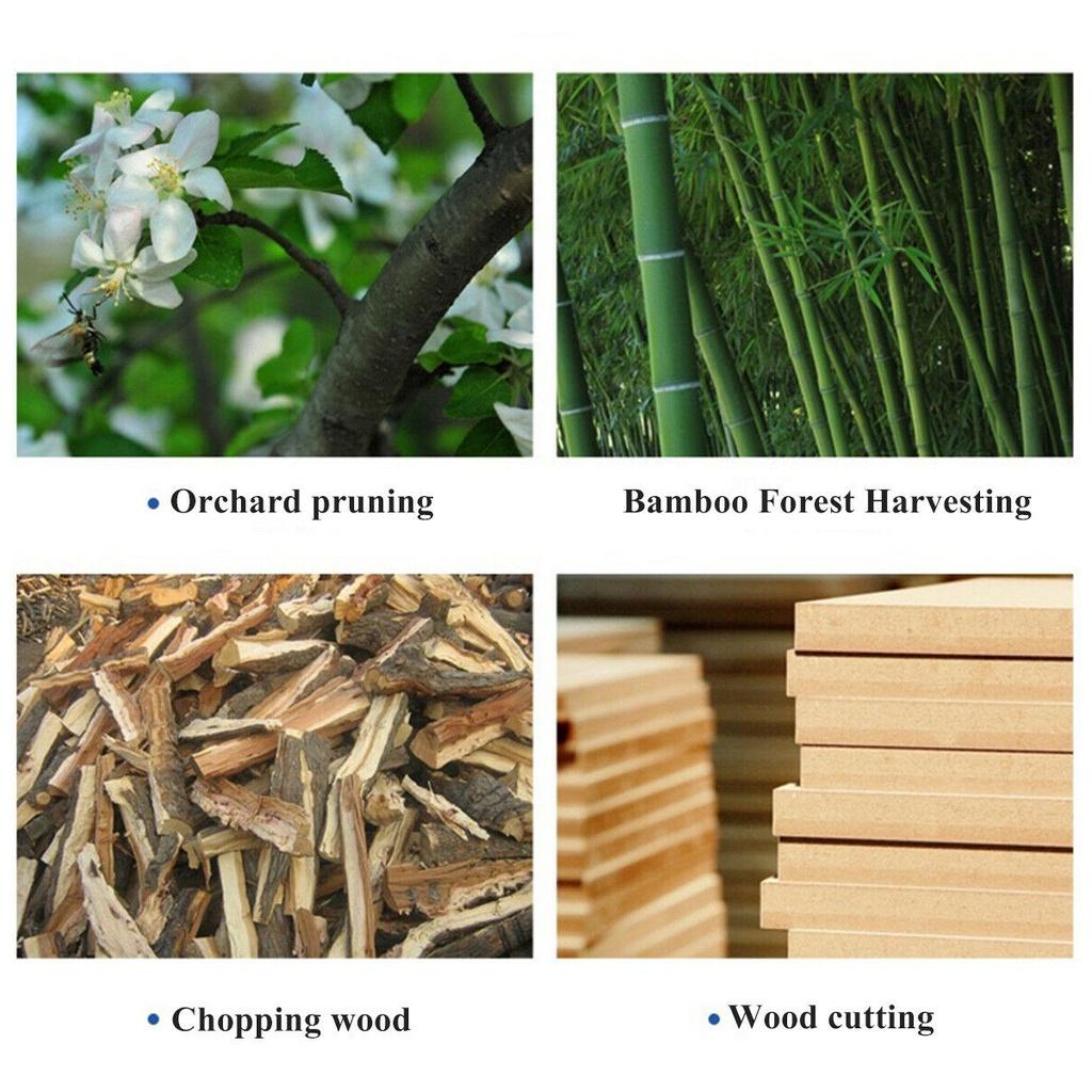 88V 8 Inch Electric Chain Saw Mini Cordless Chainsaw Rechargeable Wood Cutter Pruning Garden Power Tool