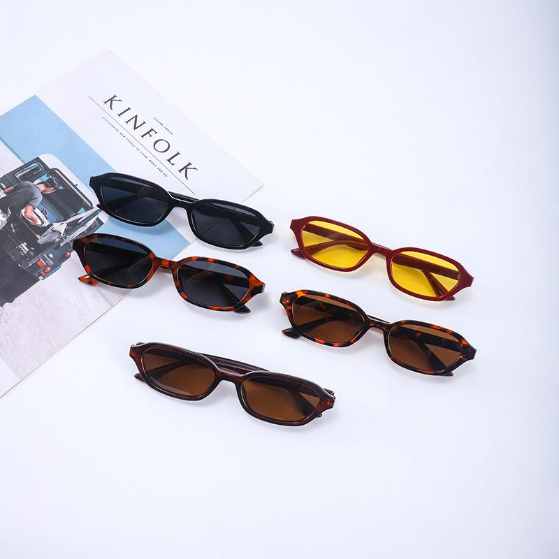Trendy Square Frame Sunglasses: Unisex European & American Street Style