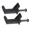 2 Pcs Brick Line Runner 9 To 12cm Clamping Engineering Plastic Wire Drawer Bricklaying Tool with Anti Slip Pad