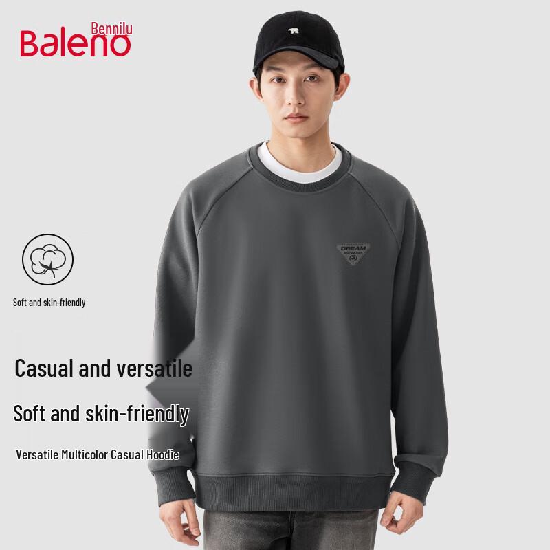 Baleno Men's Crew Neck Graphic Sweatshirt