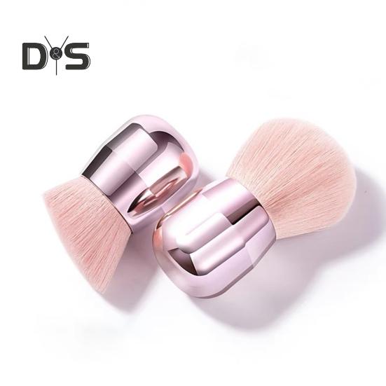 Nailart-Staubpinsel mit Griff, Nailart-Staubpuderentferner, Reiniger, Kabuki-Pinsel, Mehrzweck-Pinsel für lose Power-Foundations, Rouge, Make-up