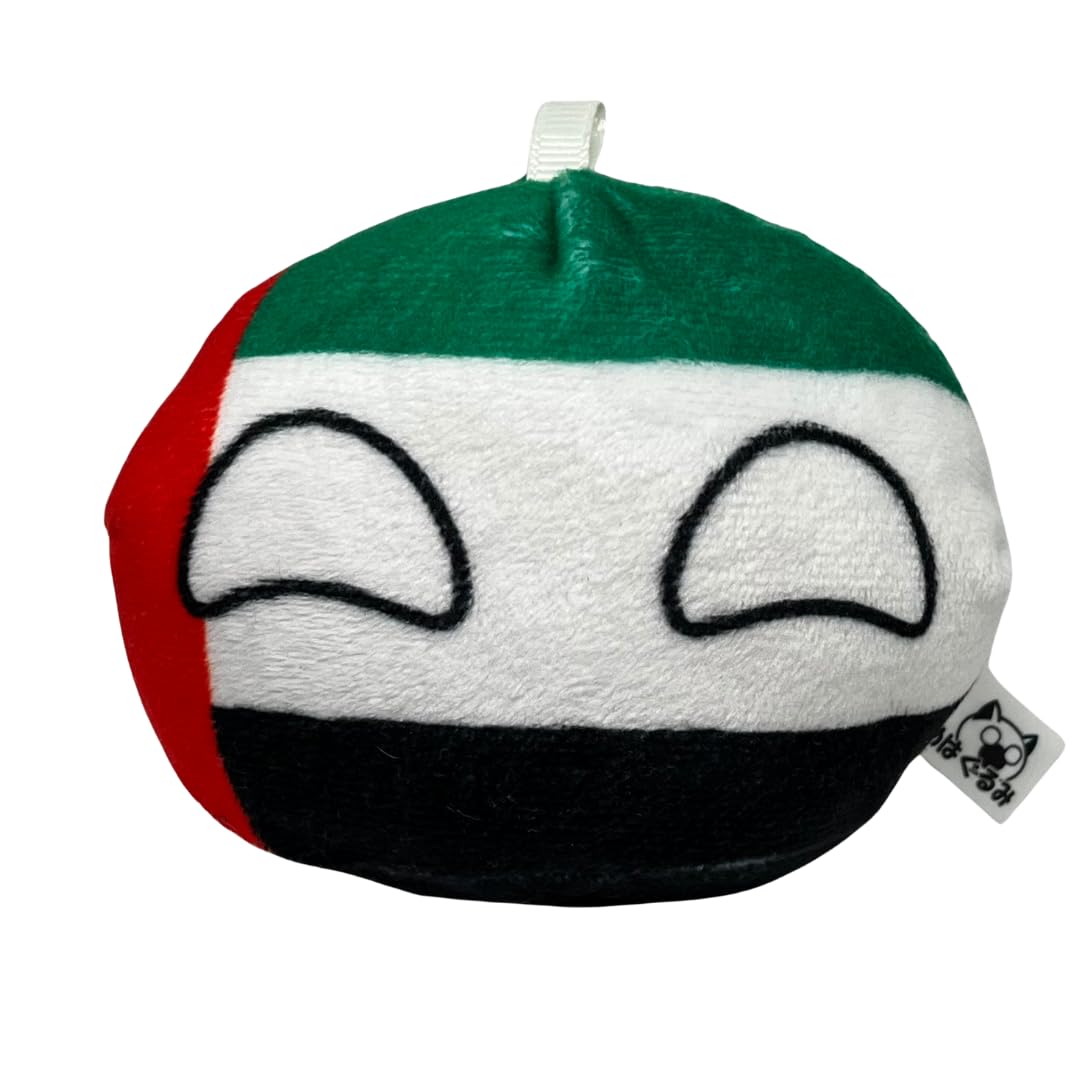 

Mehagurumi Polandball Plush Toy Middle East 14 UAE United Arab Emirates