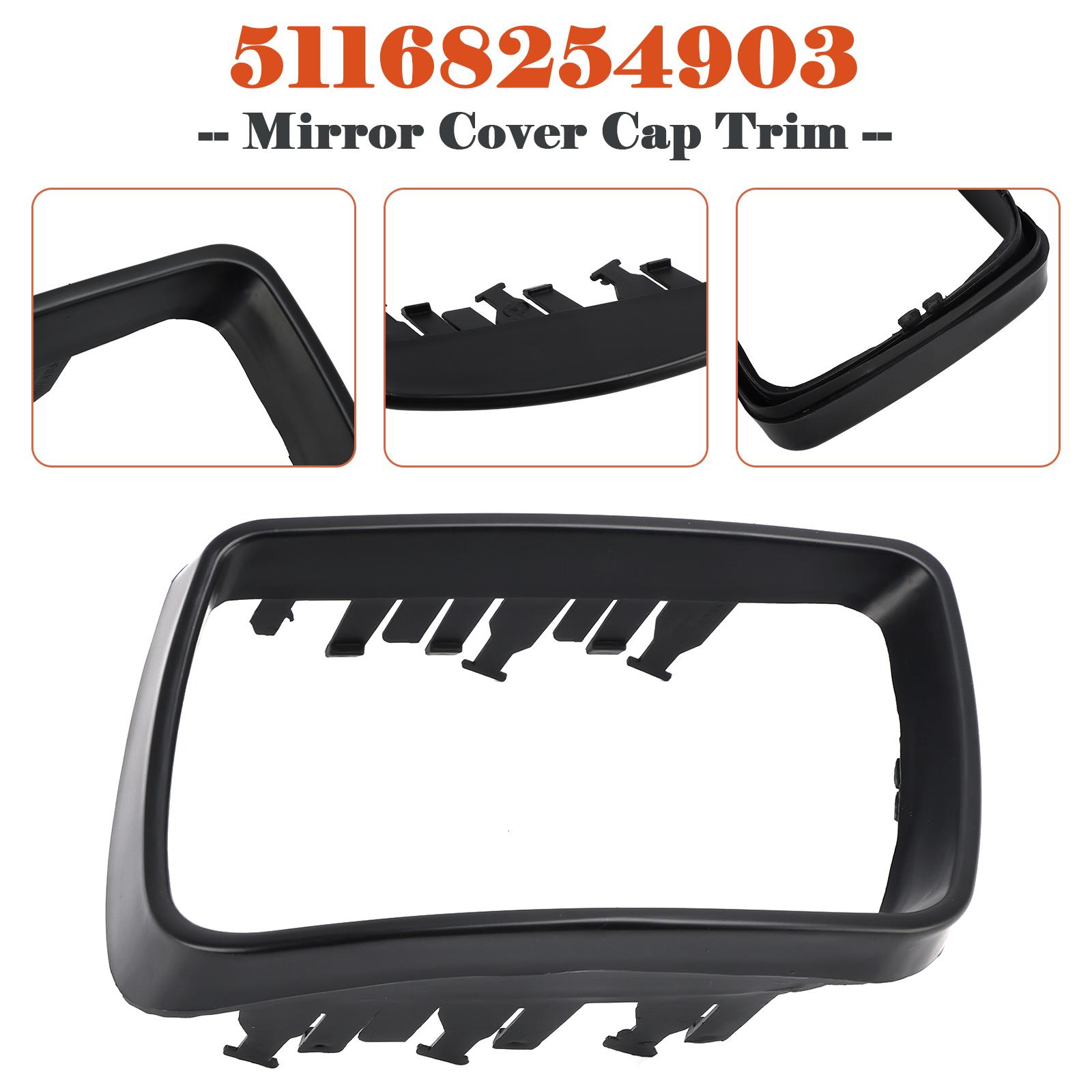 

Door Mirror Cover Cap Trim Ring Left Side for BMW X5 E53 2000 2001 2002 2003 2004 2005 2006 51168254903