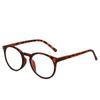 1904 anti-blue reading glasses men and women retro oval frame ultra-light high definition reading mirror in the elderly