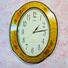 Used Citizen Plumage Wall Clock Inlaid Made In Italy Good Condition