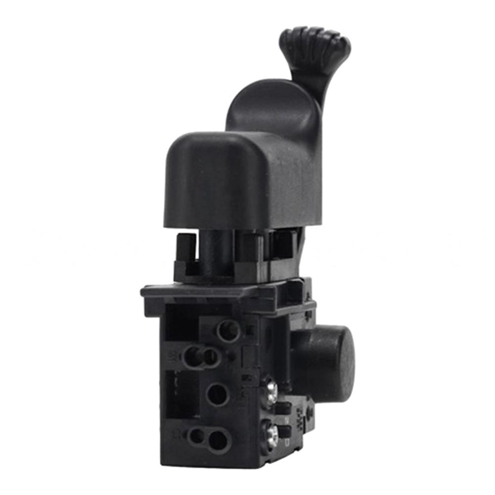 For DIY Repairs Hammer Drill Switch Black Plastic Replacement Switch Black Color Compatible With HR2432 Compatible With HR2440