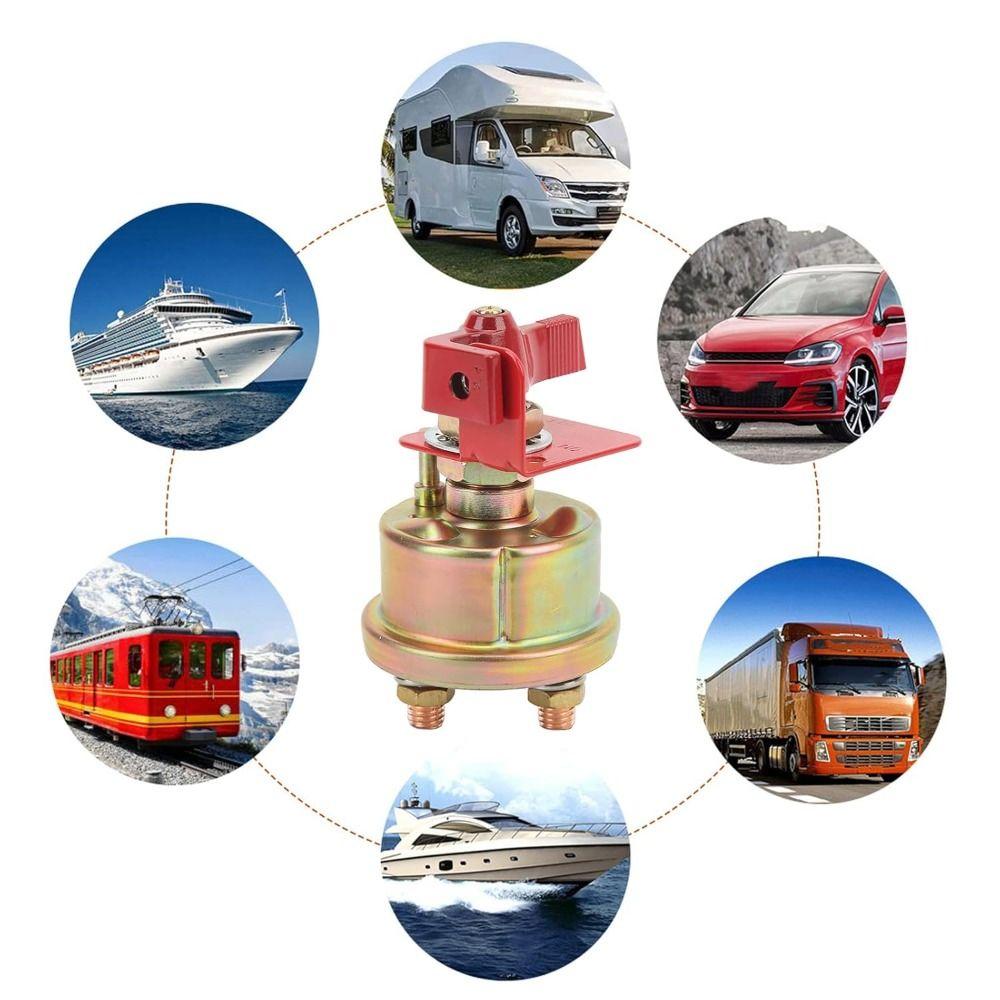 300A Disconnect Switch With Locking Bracket Power Cutoff Isolator Heavy Duty Battery Switch  Boat