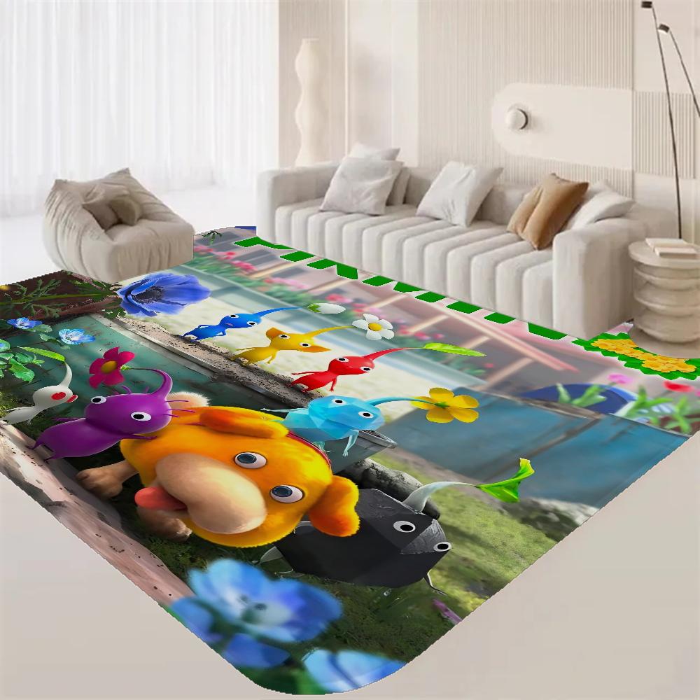 P-Pikmin Game Room Kitchen Mat Cheaper Anti-slip Modern Living Room Balcony Printed Modern Home Decor
