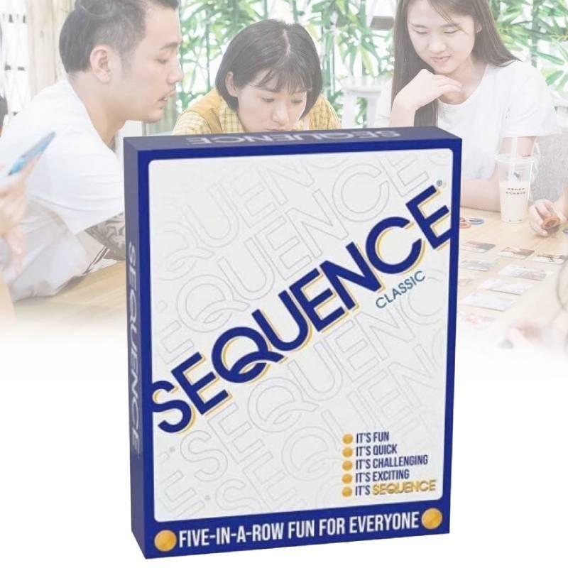 Joc de societate unic de strategie cu secvențe 2024 Material elegant de carton pentru toate vârstele