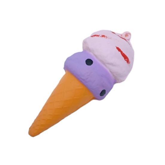 Ice Cream Cone Squeeze Toy Simulated Ice Cream Fidget Toy Slow Rebound Anxiety Stress Relief Soft Stretch Sensory Stress Ball