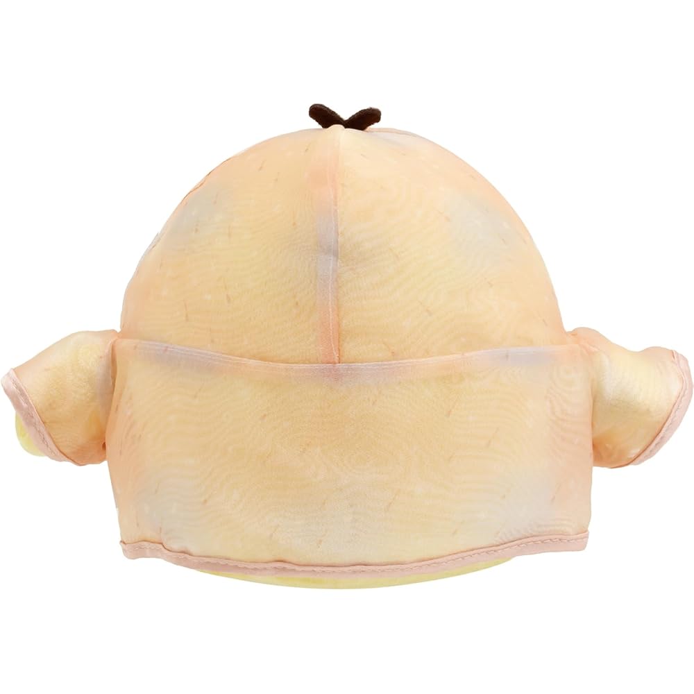 San-X Rilakkuma Rainy Day Plush Toy with Kiiroitori 120mm X 150mm X 110mm